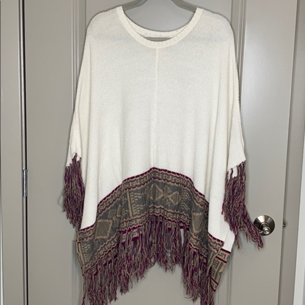 LA Hearts (pacsun) poncho
